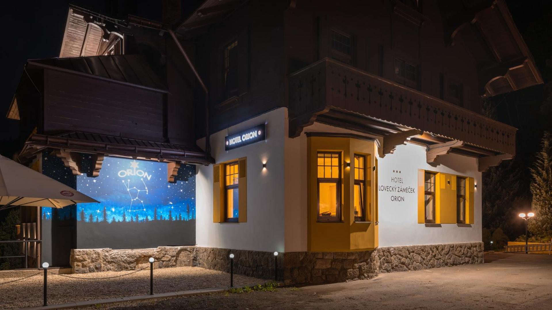Hotel Lovecky Zamecek Orion Liberec Exterior foto